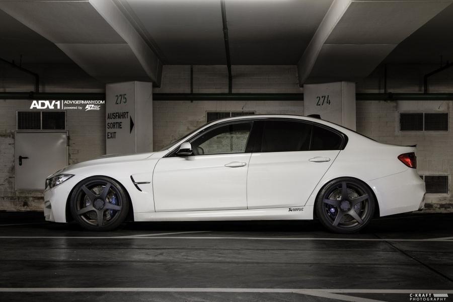  BMW M3 on ADV.1 Wheels (ADV5MV1) 2014 года  (фото 7 из 12)